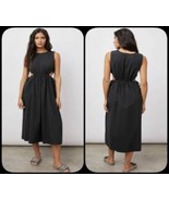 Rails Yvette Cutout Organic MIDI Black Dress Size 2X. NWT. Retails $228.00 - £77.61 GBP