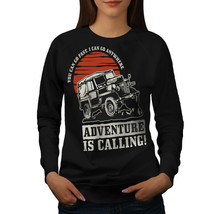 Wellcoda Offroad SUV Womens Sweatshirt, 4x4 Adventure Casual Pullover Ju... - $28.91+