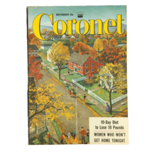 Coronet Magazine Vintage 1954 Ads Lionel Trains - Motorola TV - Prestone - $9.95