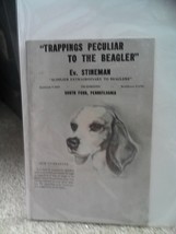 Vintage 1958 Booklet Stineman Supplier for Beagles Catalog - $439.27 MXN