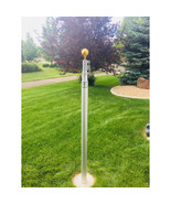 Titan 20 ft. Titan Telescoping Flagpole Kit - Silver - $729.38 CAD