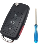 Keyless Entry Remote Key Fob Cover Case fit for Jetta Beetle Passat Golf... - €10,31 EUR