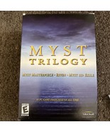 MYST Trilogy PC &amp; Mac CD-ROM Box Set- Masterpiece Riven Myst III: Exile ... - £15.56 GBP