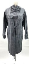 FWK Engineered Garments NY Check Relax Fit  Shirt Dress Anorak w/ Hood S... - $59.39