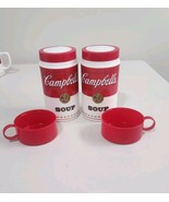 Vintage Campbell&#39;s Soup Insulated Can-tainer. Set of 2. 11.5 oz. Pre-owned - $24.69 CAD