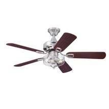 Westinghouse Richboro SE 42 in. Brushed Nickel Brown LED Indoor Ceiling Fan - $149.95