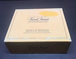 1984 Trivial Pursuit Genus II (2) Edition Trivia Subsidiary Cards - Made... - $6.00