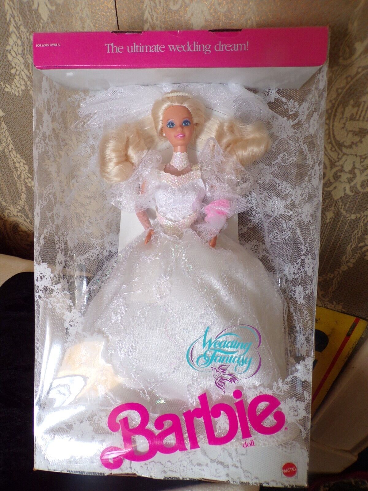 Primary image for 1989 BARBIE Wedding Fantasy Doll by Mattel NRFB