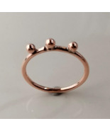Solid Pure Copper Minimalist Healing Ring, Handmade, Unisex, Tribal Ring - €13,92 EUR+