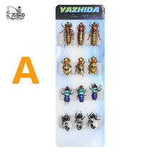 Hot Dry Fly Fishing Flies Set Fly Tying Kit Lure for Trout Flies 8# 10# 12#Patte - £67.03 GBP