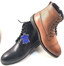 La Milano B51313 Argentinian Leather Lace Up Men&#39;s Ankle Boots Choose Sz/Color - £37.72 GBP
