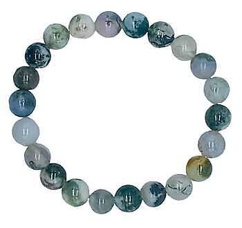8mm Moss Agate bracelet