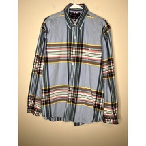 Ralph Lauren Rainbow Pastel Classic Fit Plaid Tartan Old Money Oxford Sh... - $28.00