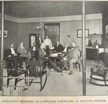 Executive Campaign Members 1900 Print New Declaration History Struggle D... - £23.42 GBP