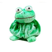 RUSS Chubbies Frog Bag Plush 5&quot; 1998 Item 4149 NWT - £6.42 GBP