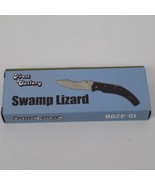 Swamp Lizard 5&quot; Closed Lockback Stainless Steel Knife Boot Clip Frost 15... - $3.00