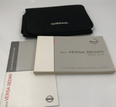 2013 Nissan Versa Sedan Owners Manual Handbook Set with Case OEM B01B32037 - £11.60 GBP