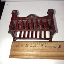 Cast iron toy crib - $25.49