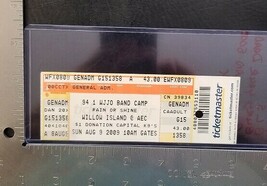 BAND CAMP 2009 FEST MUDVAYNE, BLACK LABEL SOCIETY ++ UNUSED WHOLE CONCER... - €12,85 EUR