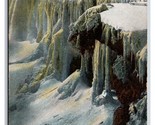 Horse Shoe Falls In Winter Niagara Falls NY New York UNP UDB Postcard T20 - $2.92