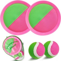 Ball Catch Set Game Toss Paddle Beach Toys Back Yard Pool Outdoor Pool Backyard  - £41.31 GBP