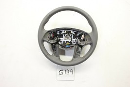 New GM OEM Leather Steering Wheel Cadillac XT5 2017-2021 Gray Heated 842... - £144.02 GBP
