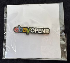 Ebay Open 2023 Exclusive SWAG Lapel Pin 2&quot; Long New Sealed in Wrapper - $131.16 MXN