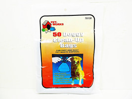 Dog Mess Clean Up Bags PooP Waste Removal Pick Up Bag Pet Poopbag Doo Doo 50 Pc. - £4.43 GBP