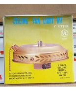 Satco Ceiling Fan Light Kit Sf77-864 CHROME FINISH  - £7.92 GBP