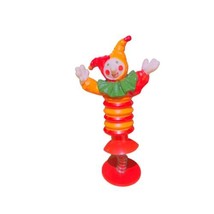 VTG 1980&#39;s Hallmark Cards Clown &quot;Jester&quot; Pop Up Colorful Spring Toy Hong... - £14.33 GBP