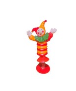 VTG 1980&#39;s Hallmark Cards Clown &quot;Jester&quot; Pop Up Colorful Spring Toy Hong... - £14.19 GBP
