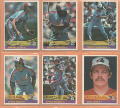 1984 1985 Donruss Montreal Expos Team Lot 25 Pete Rose Andre Dawson Gary Carter - $9.99