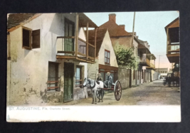 St Augustine Florida Postcard Raphael Tuck &amp; Sons Charlotte Street UNP 1907 - $9.99