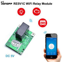 Wifi Switch, Inching Self-locking, Smart APP Voice Relay Module - £30.18 GBP