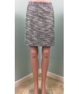 NWT Women&#39;s Banana Republic Textured Metallic Silver Mini Skirt Size 16 - $47.37 CAD