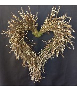  Wreath pussy willow, handmade Wreath, Country Home Decorations, Twigs W... - £58.77 GBP+