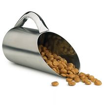 PS Pet Food Scoop - Elegant Stainless Steel Design - £16.52 GBP