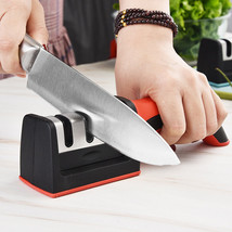 Knife Sharpener Handheld Multi-function 3 Stages Type Quick Sharpening Tool - $9.90