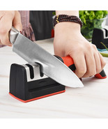 Knife Sharpener Handheld Multi-function 3 Stages Type Quick Sharpening Tool - $185.17 MXN