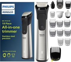 Open Box - Norelco Philips Multigroom Series 7000, Mens Grooming Kit with Trimme - £37.56 GBP