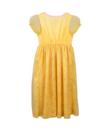 The Beauty and The Beast Belle Girl&#39;s Fantasy Gown Pajamas Yellow - £26.32 GBP