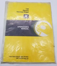 John Deere 72E Electric Trimmer / Edger Operator&#39;s Manual OM-TY20866-Issue J6 - £9.34 GBP