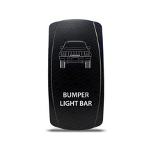 CH4X4 Rocker Switch for Jeep Cherokee XJ Bumper Light Bar Symbol - Green  LED - £13.23 GBP