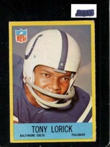 1967 Philadelphia #18 Tony Lorick Good Colts *X61914 - £0.91 GBP