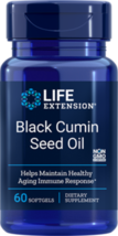 MAKE OFFER! 3 Pack Life Extension Black Cumin Seed Oil Anti Inflammatory 60 gel - £28.67 GBP