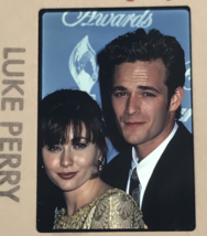 1992 Luke Perry &amp; Shannen Doherty People&#39;s Choice Celebrity Transparency Slide - $9.49