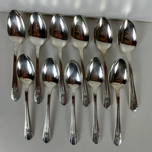 Reflection International Silver Teaspoons Lot of 11 Vintage Silverplate - $15.19