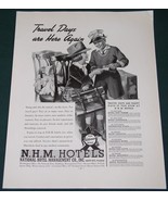 NATIONAL HOTEL FORTUNE MAGAZINE AD CLIPPING VINTAGE 1937 - €21,55 EUR