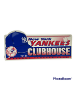 Wincraft Sports 1998  NY Yankees Clubhouse sign    (Plastic) - $47.06 CAD