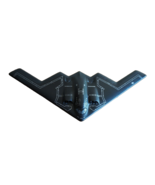 Black Air Force B-2 Stealth Bomber Die Cast Jet Plane Pull Back 9.8&quot; Win... - $22.38 CAD